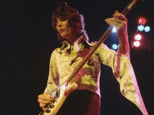 1970s, USA --- Chris Squire Playing the Bass --- Image by © Neal Preston/CORBIS