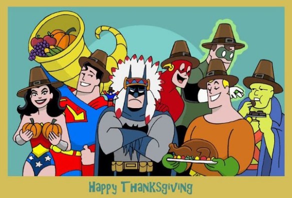 Justice League Thanksgiving